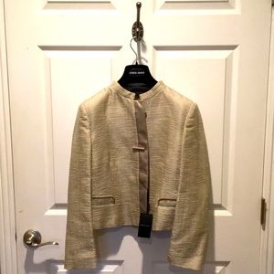 Brand New Giorgio Armani Beige Jacket
